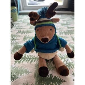 Bath & Body Works Tassel Reindeer Plush Christmas Holiday Decor Collector Gift